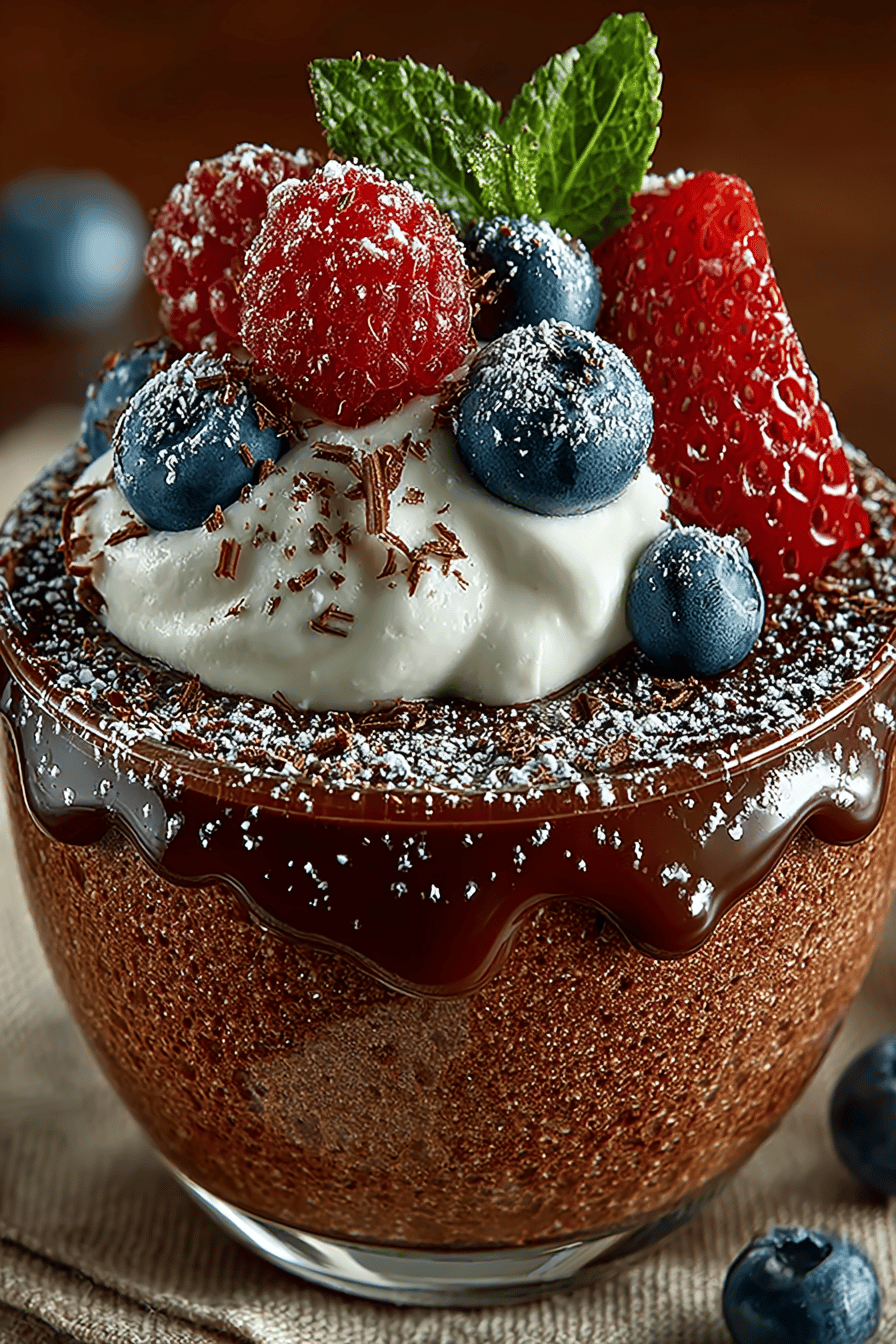 Chocolate Trifecta Mousse Serenade Recipe slice on plate showing perfect texture and swirl pattern