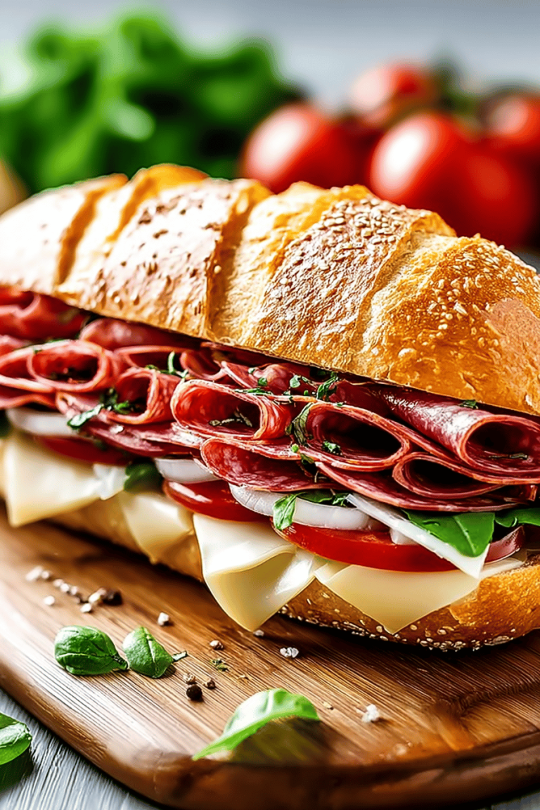 Chopped Italian Sandwich Recipe