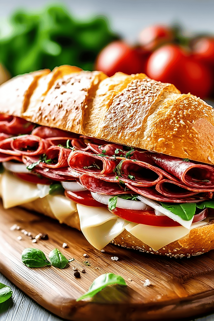 Chopped Italian Sandwich Recipe