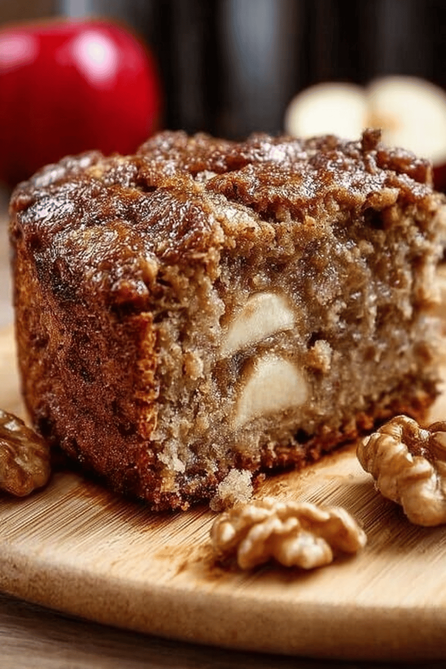 Cinnamon Apple Cake Recipe: A Scrumptious Dessert to Savor slice on plate showing perfect texture and swirl pattern