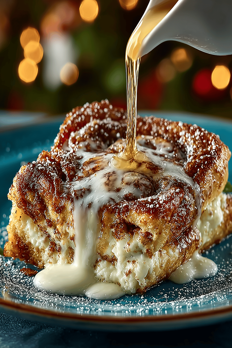 Cinnamon Roll French Toast Cassole Recipe