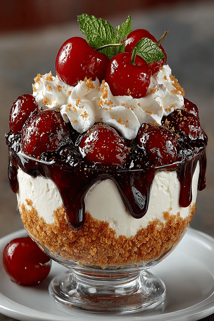 Classic Cherry Delight Dessert Recipe