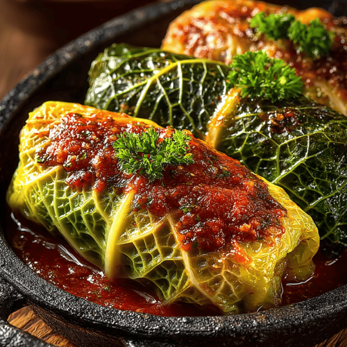 Classic Old-Fashioned Stuffed Cabbage Rolls Recipe