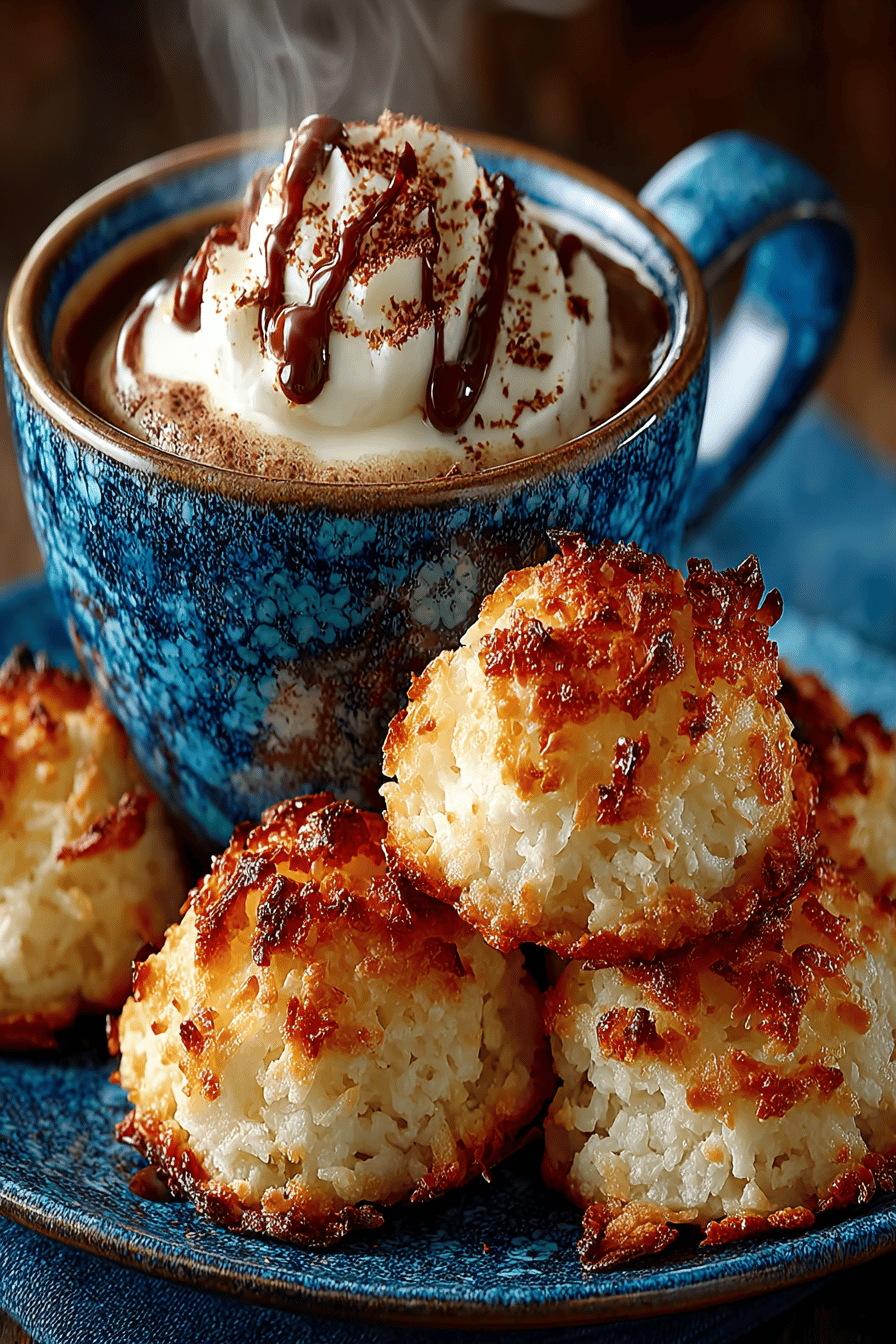 Coconut Macaroons Recipe A Simple and Delicious Treat ingredients organized and measured on kitchen counter