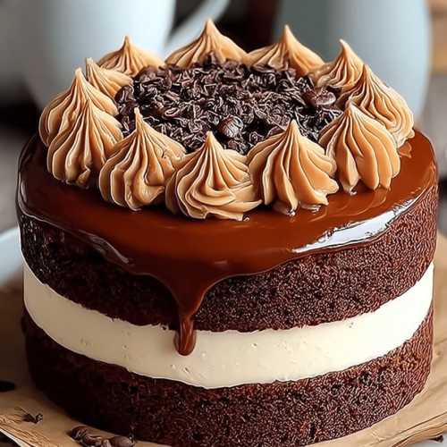 Coffee and Chocolate Sponge Cake Recipe