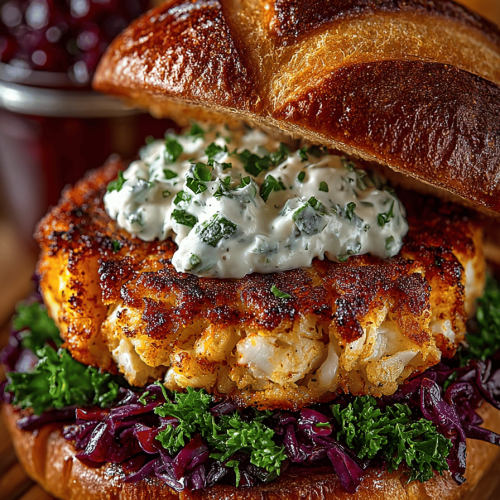 Crab Cake Sandwich Recipe