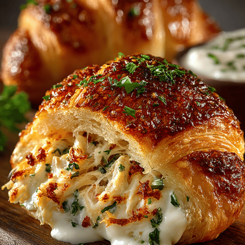 Crab and Cheese Stuffed Crescent Rolls Recipe