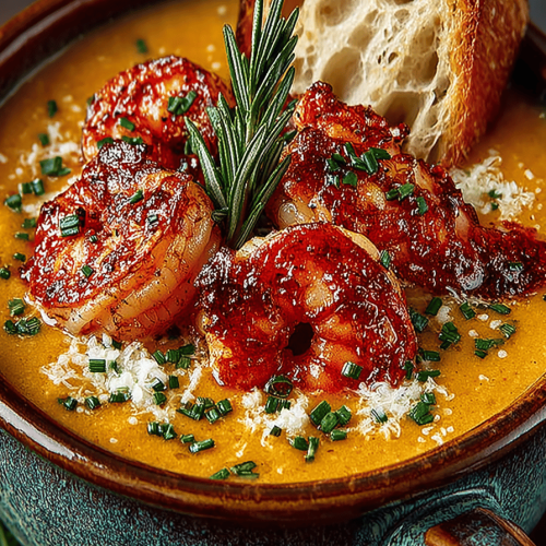 Crab and Shrimp Seafood Bisque Recipe