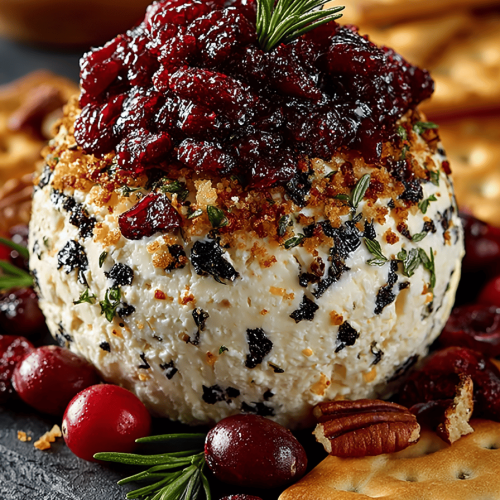 Cranberry Pecan Cheese Ball Recipe