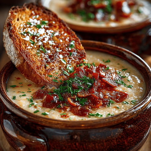 Creamy Bacon and White Bean Soup Recipe