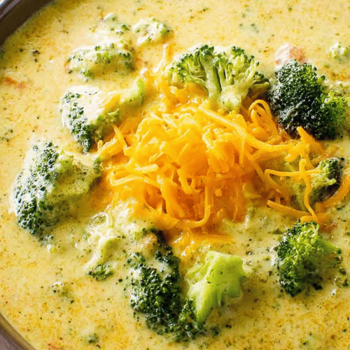 Creamy Broccoli and Cheddar Soup Recipe