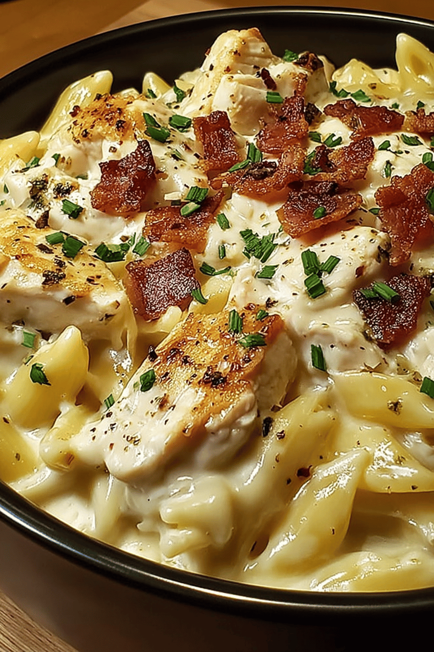 Creamy Chicken Bacon Ranch Delight Recipe ingredients organized and measured on kitchen counter