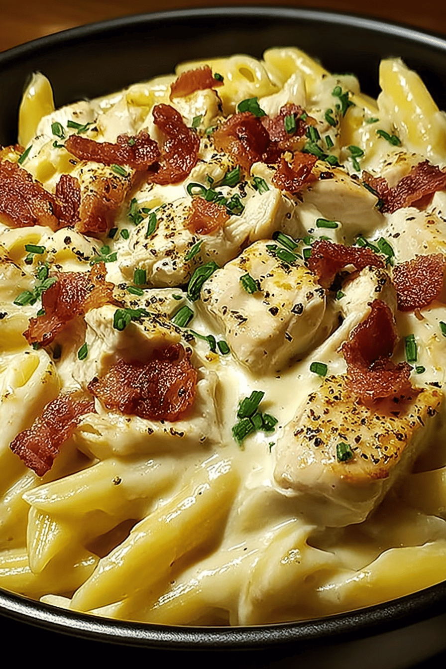 Creamy Chicken Bacon Ranch Delight Recipe slice on plate showing perfect texture and swirl pattern