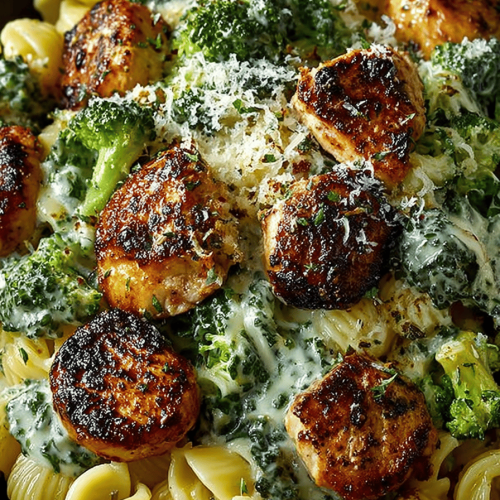 Creamy Chicken and Broccoli Delight Pasta Recipe
