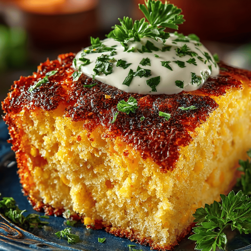 Creamy Cornbread Casserole Recipe