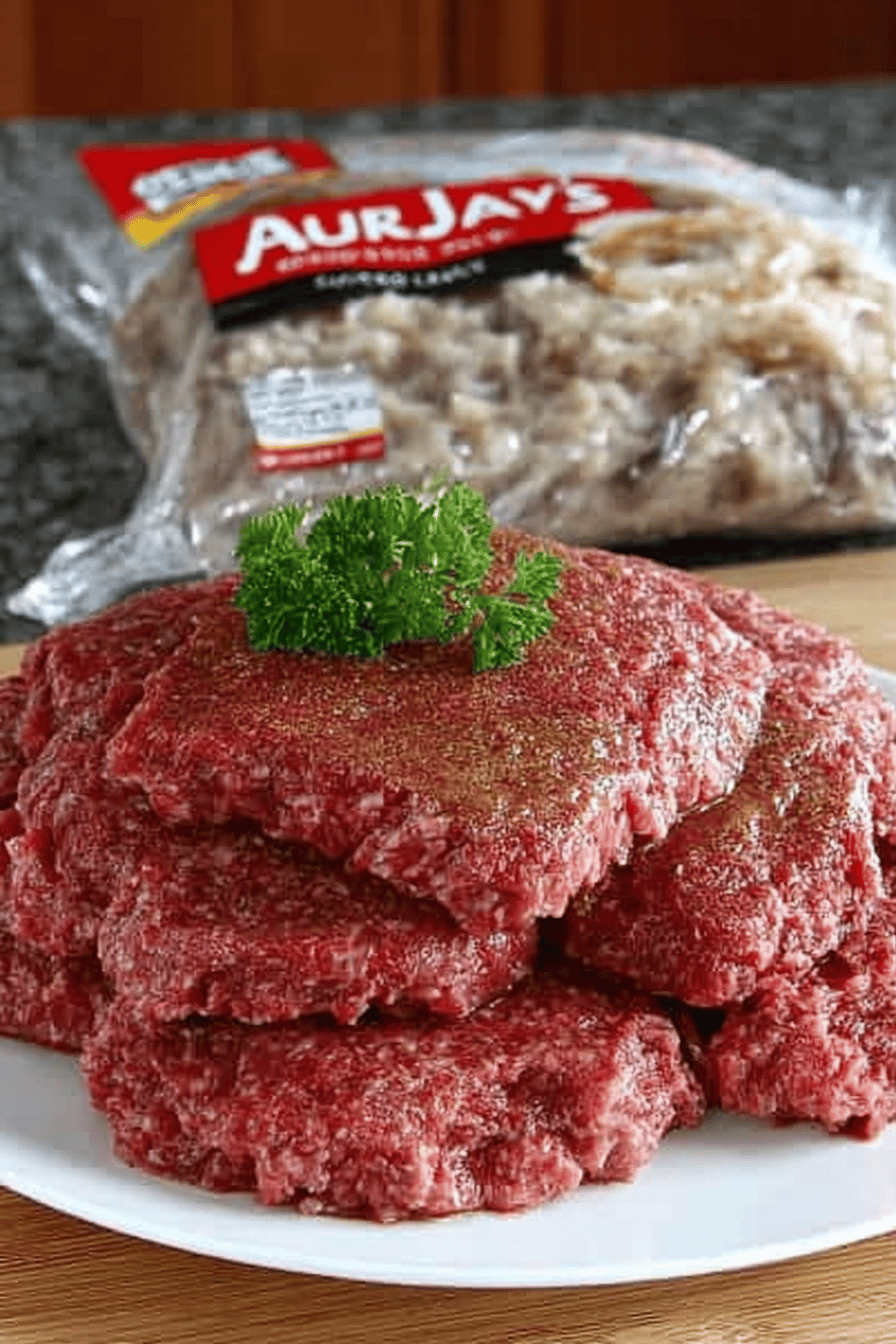 Crock Pot Cube Steak Recipe final dish beautifully presented and ready to serve