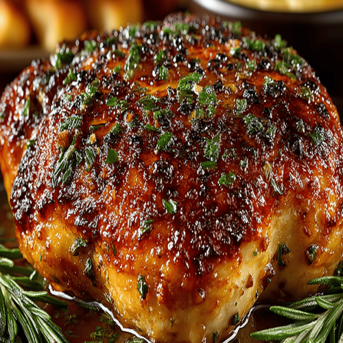 Crock-Pot Garlic Roasted Chicken Recipe