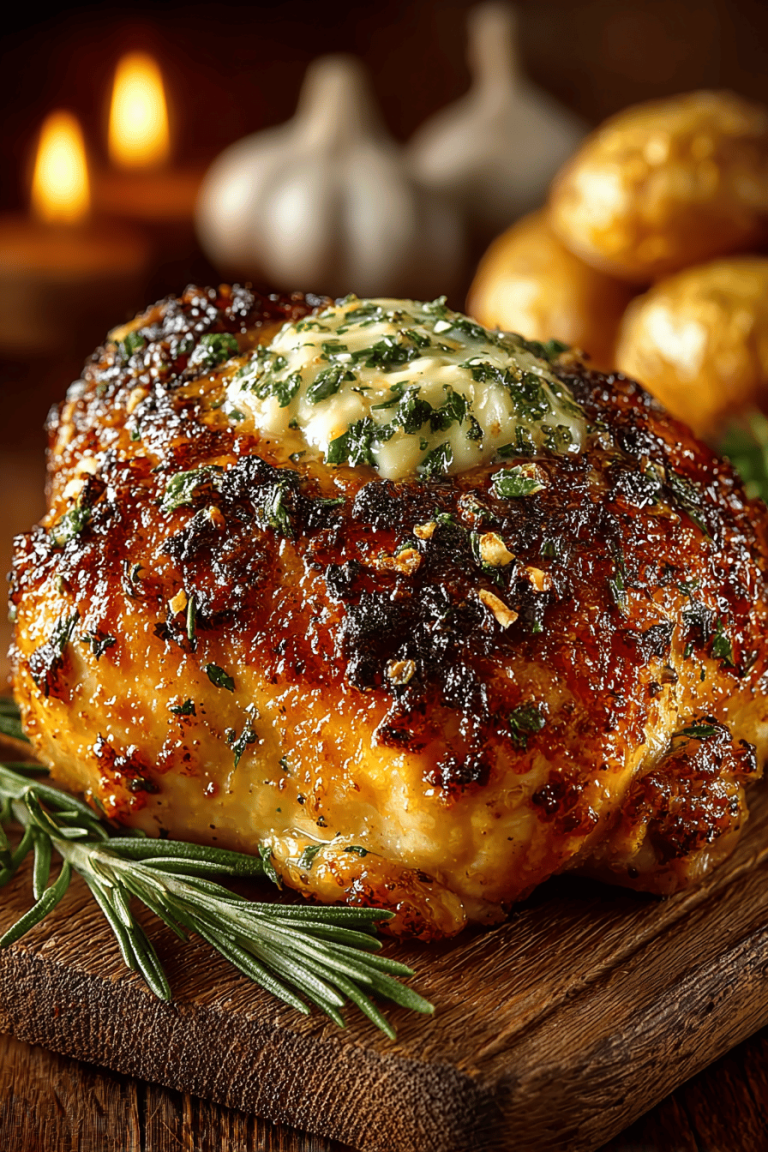 Crock-Pot Garlic Roasted Chicken Recipe