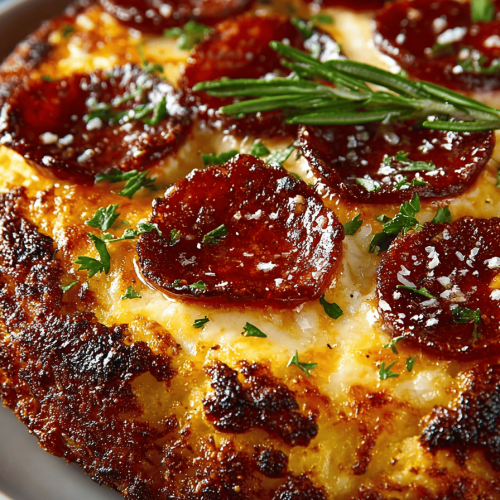 Crustless Pizza Delight A Unique Take on Classic Flavors