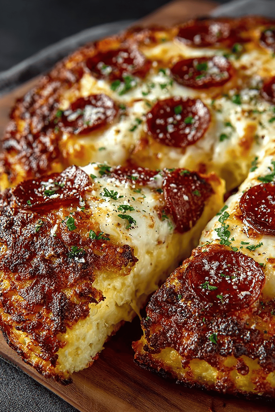 Crustless Pizza Delight A Unique Take on Classic Flavors
