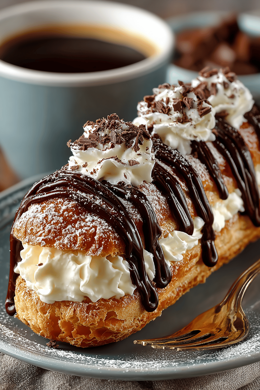 Delicious Chocolate Eclair Recipe Guide final dish beautifully presented and ready to serve