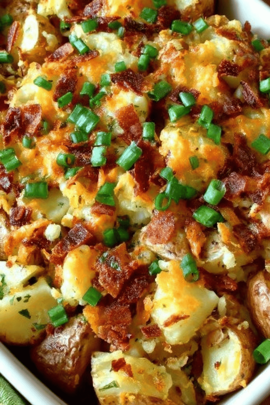 Delicious Roasted Ranch Potatoes Recipe final dish beautifully presented and ready to serve