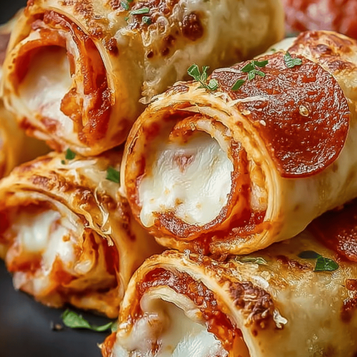 Easy Air Fryer Pizza Roll-Ups Recipe