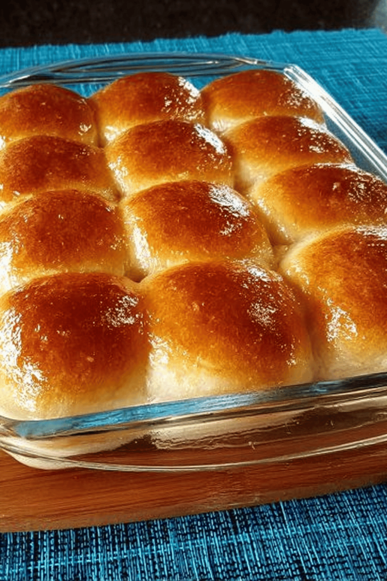Easy Big Fat Yeast Rolls Recipe