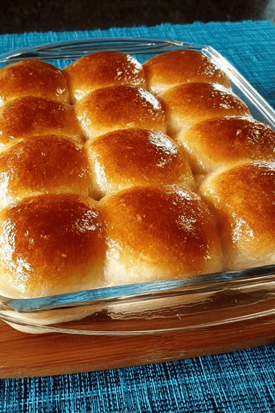 Easy Big Fat Yeast Rolls Recipe