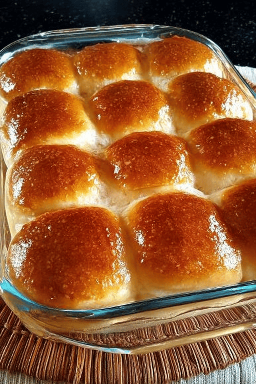 Easy Big Fat Yeast Rolls Recipe final dish beautifully presented and ready to serve