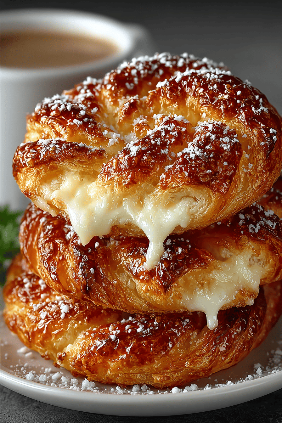 Easy Breakfast Cheese Danish Recipe final dish beautifully presented and ready to serve