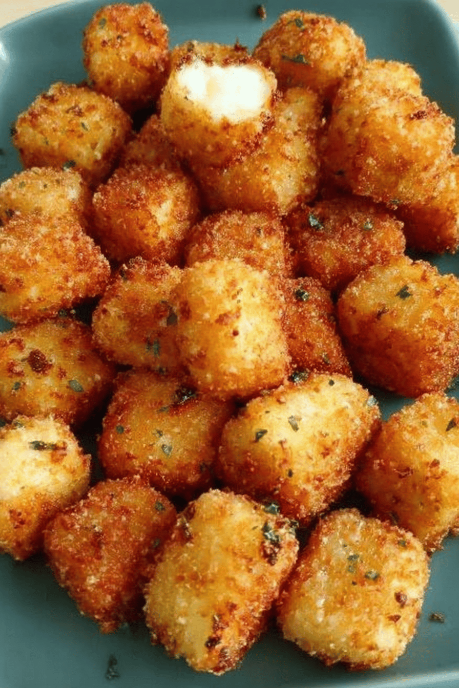 Easy Fried Cheese Bites Recipe