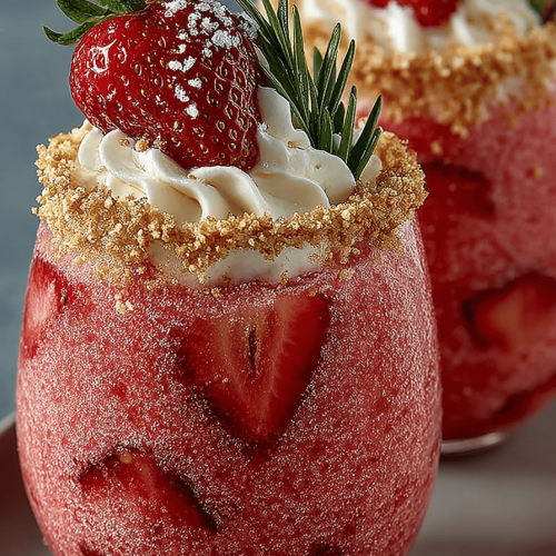 Easy Frozen Strawberry Dessert Recipe