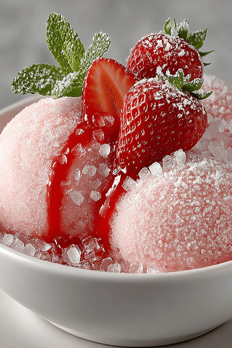 Easy Frozen Strawberry Dessert Recipe