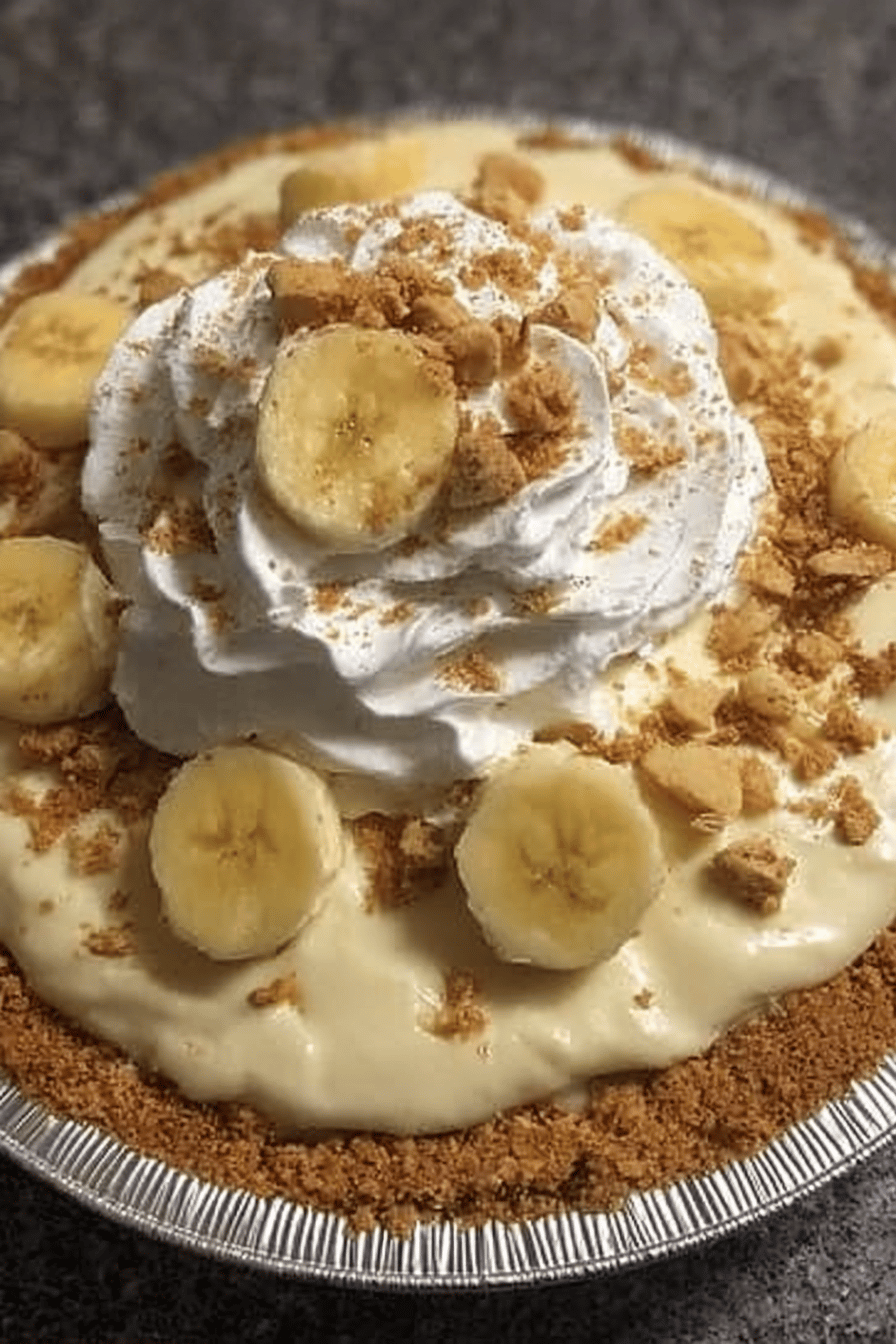 Easy Homemade Banana Cream Pie Recipe