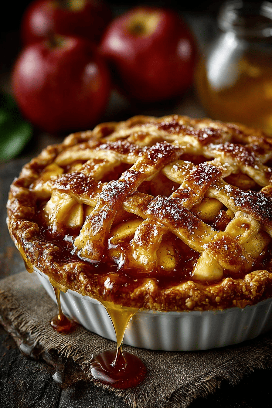 Easy Homemade Freezer Apple Pie Filling Recipe final dish beautifully presented and ready to serve