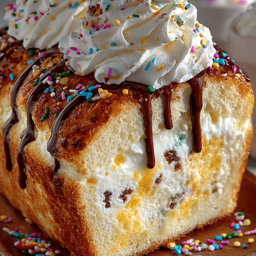 Easy Ice Cream Bread Recipe