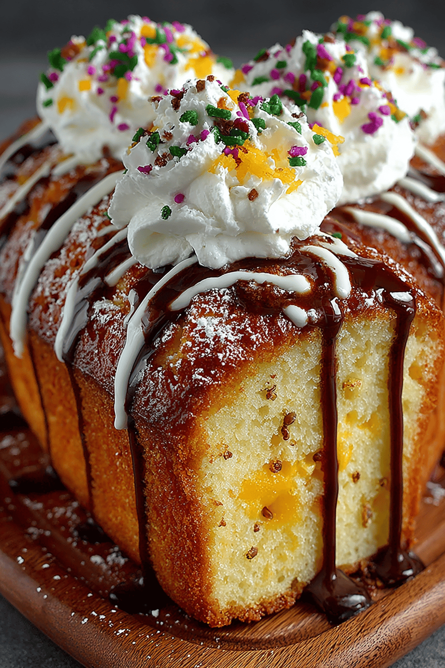 Easy Ice Cream Bread Recipe final dish beautifully presented and ready to serve