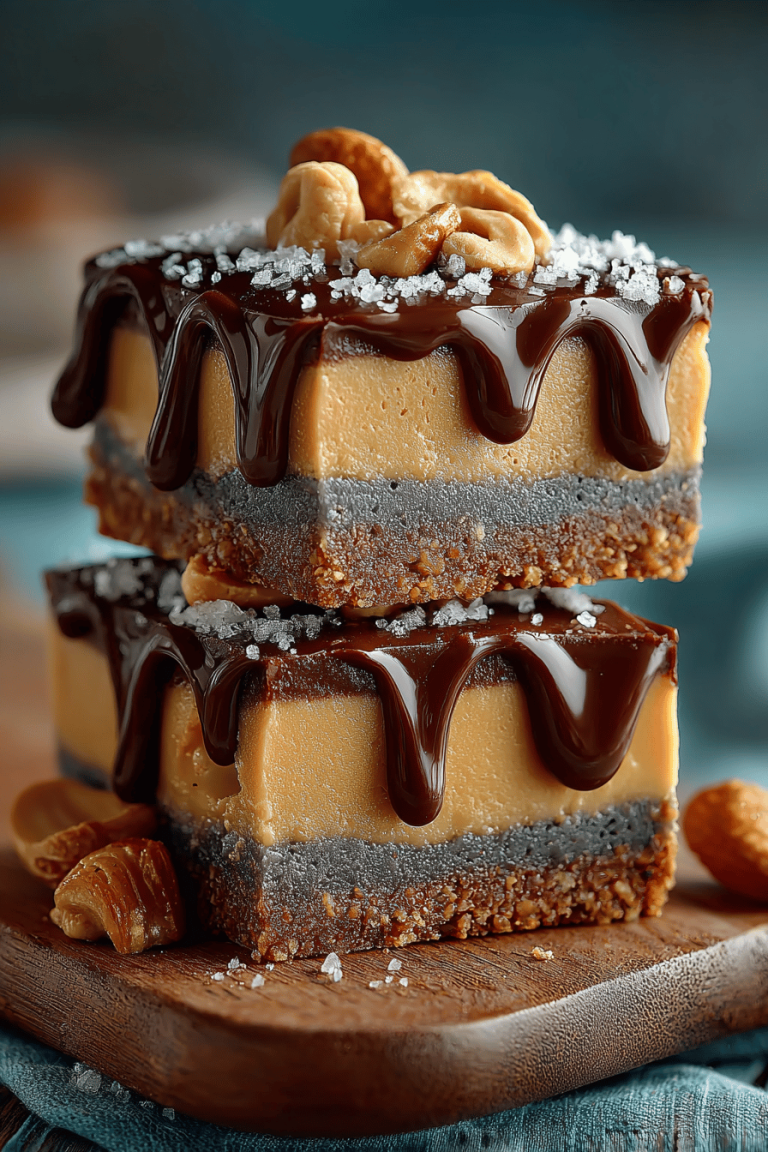 Easy No-Bake Peanut Butter Bars Recipe