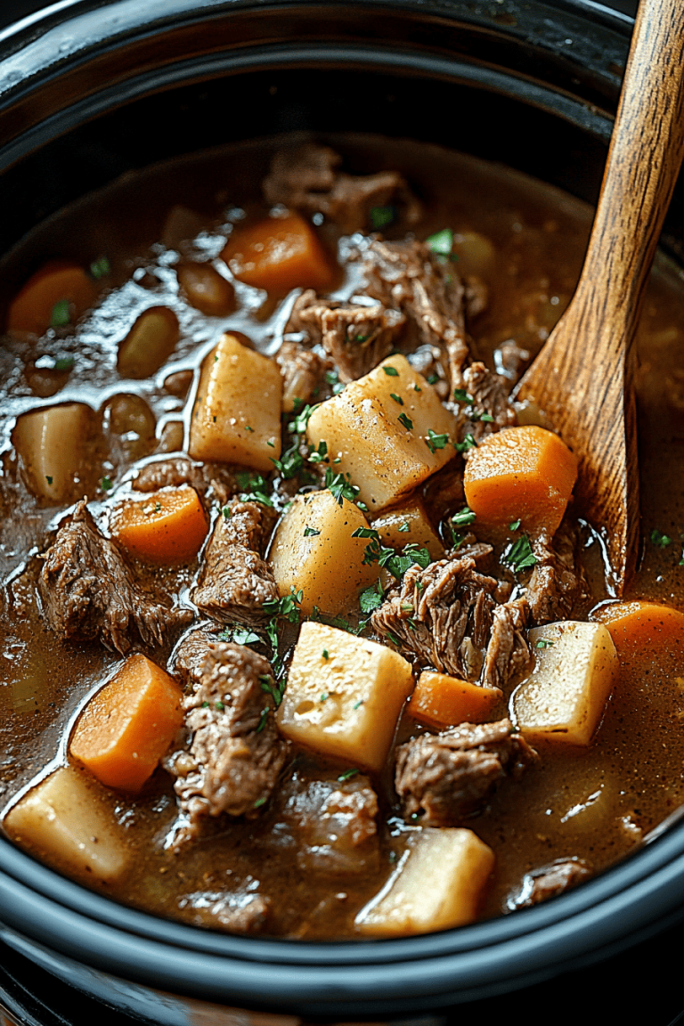 Easy Slow Cooker Beef Stew Recipe: Deliciously Simple