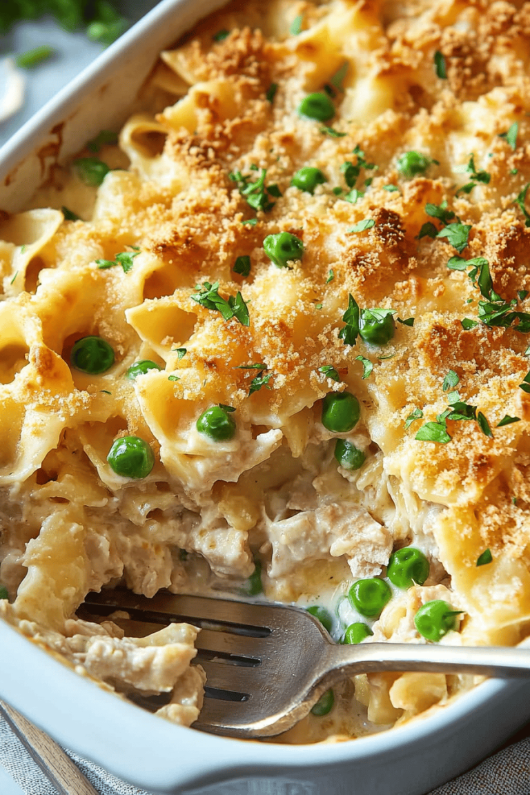 Easy Tuna Casserole: Quick & Delicious Recipe