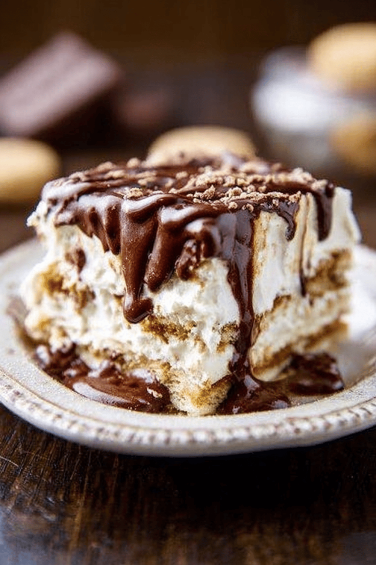 Eclair Ice Box Cake Recipe
