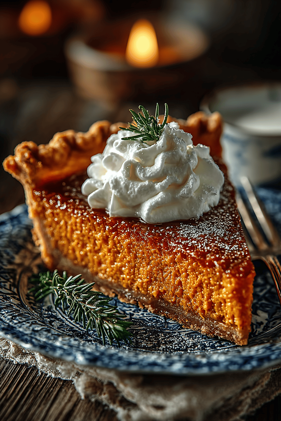 Exploring My Mother's Classic Sweet Potato Pie Recipe final dish beautifully presented and ready to serve