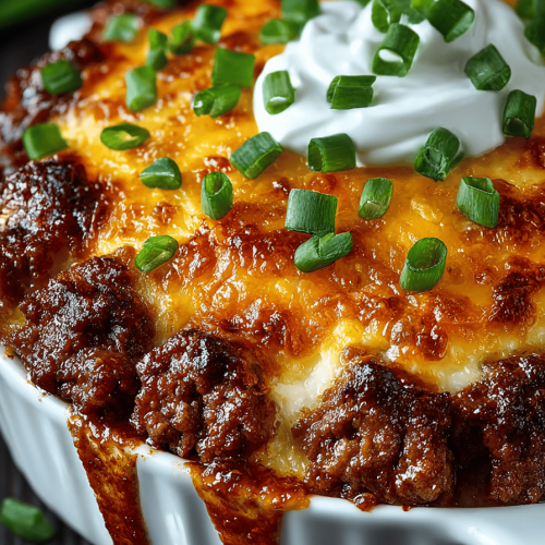 Five-Ingredient Ground Beef Casserole Recipe