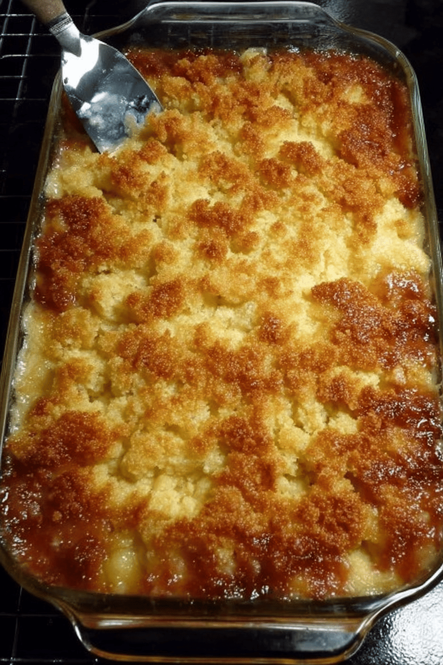 Fruit Cobbler Recipe - Easy and Delicious Homemade Dessert final dish beautifully presented and ready to serve