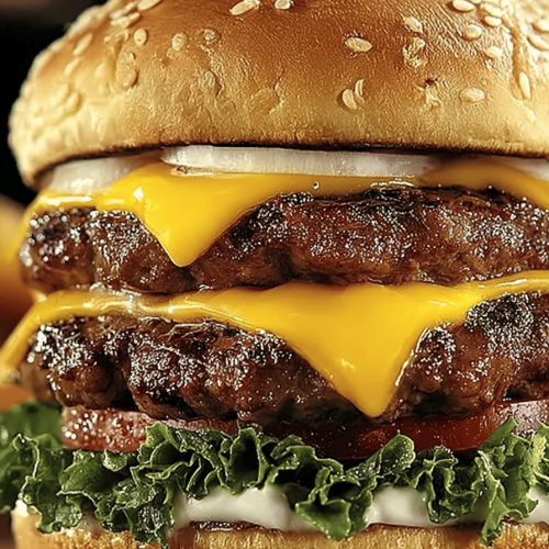 Garlic Double Steakburger Recipe Inspired by Steak 'n Shake
