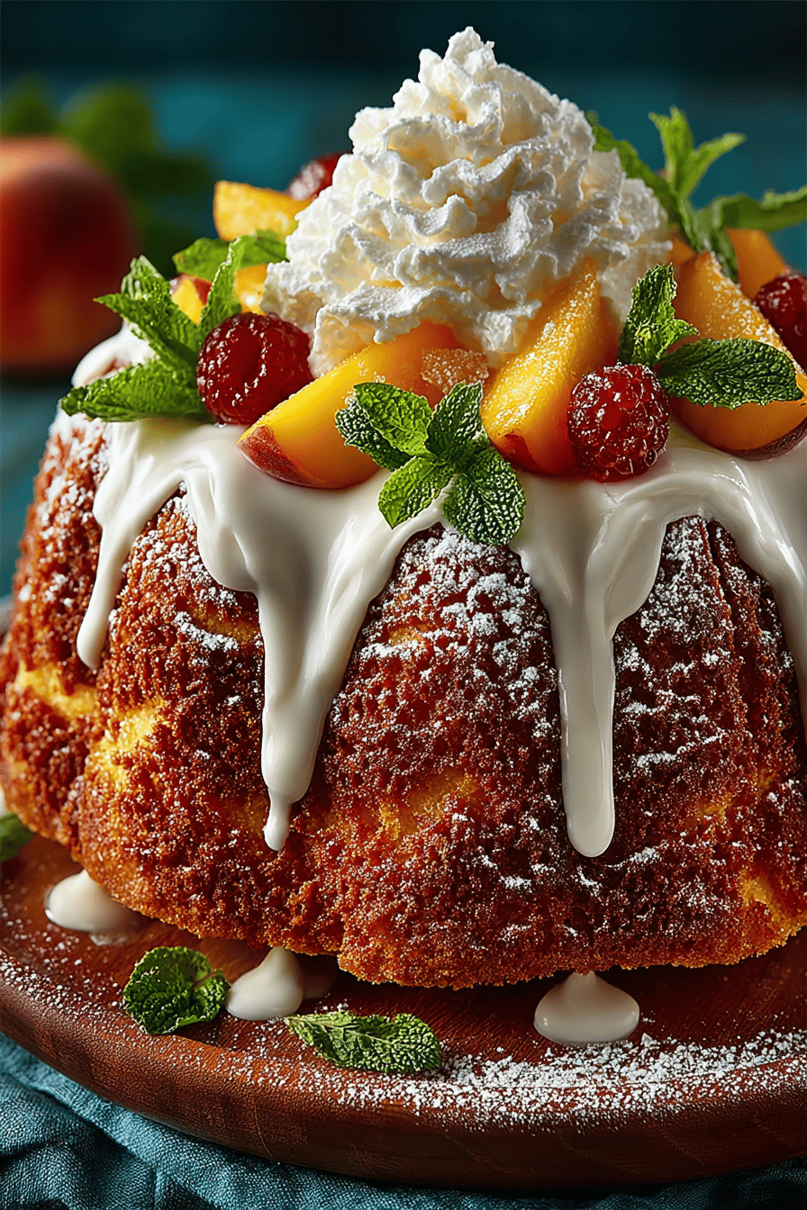 Georgia Peach Pound Cake Recipe