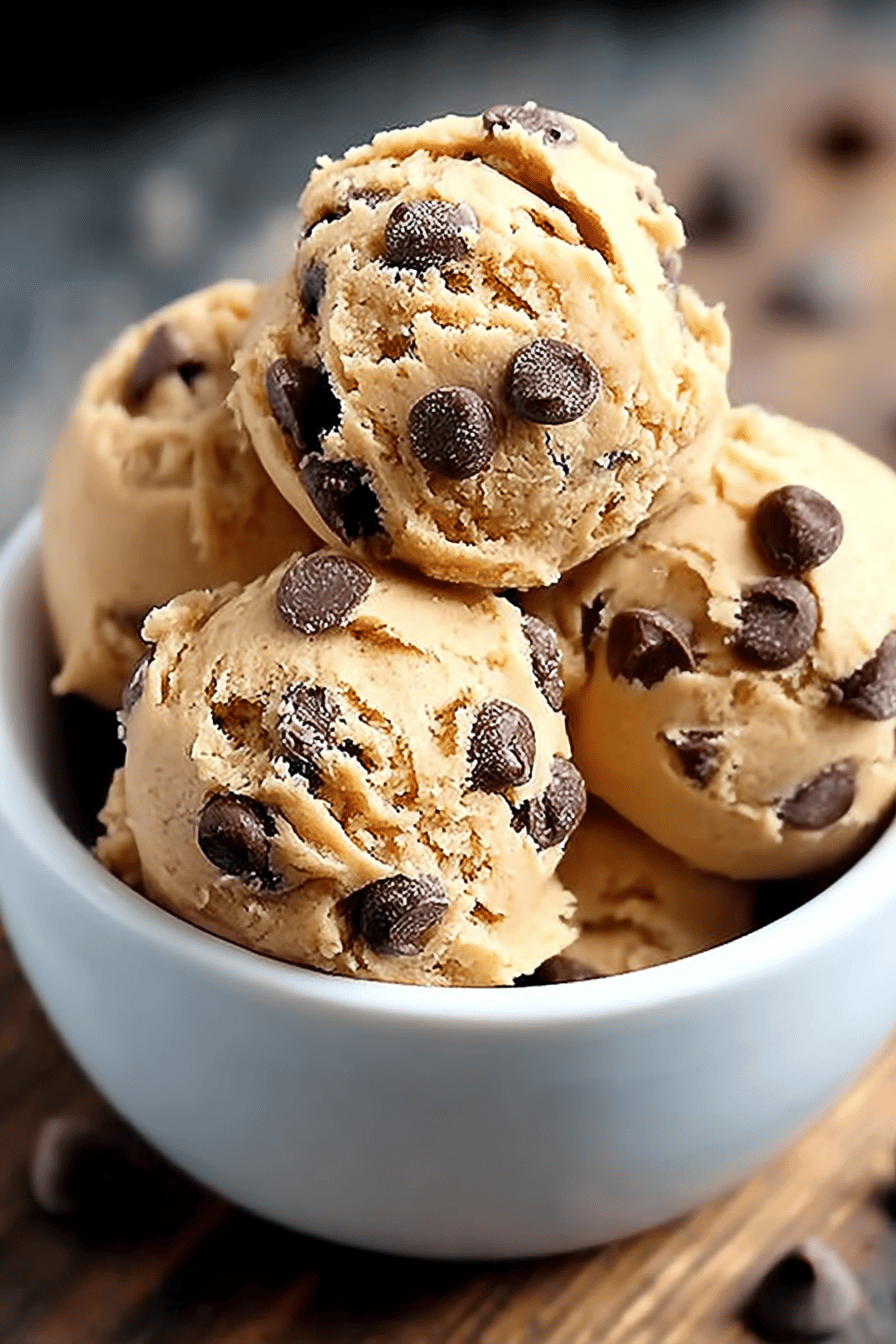 Greek Yogurt Cookie Dough Recipe - Satisfy Your Cravings the Healthy Way ingredients organized and measured on kitchen counter