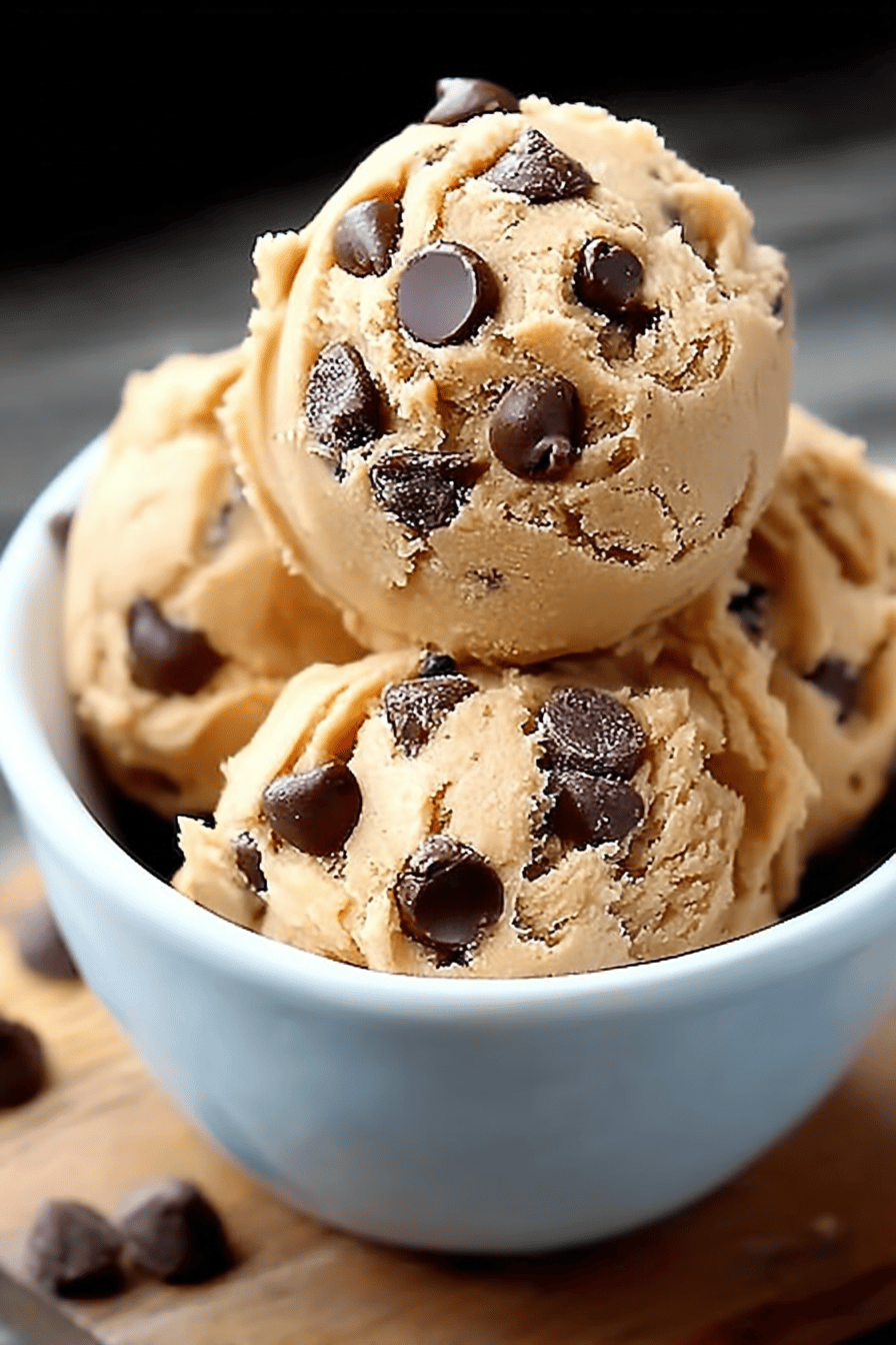 Greek Yogurt Cookie Dough Recipe - Satisfy Your Cravings the Healthy Way final dish beautifully presented and ready to serve