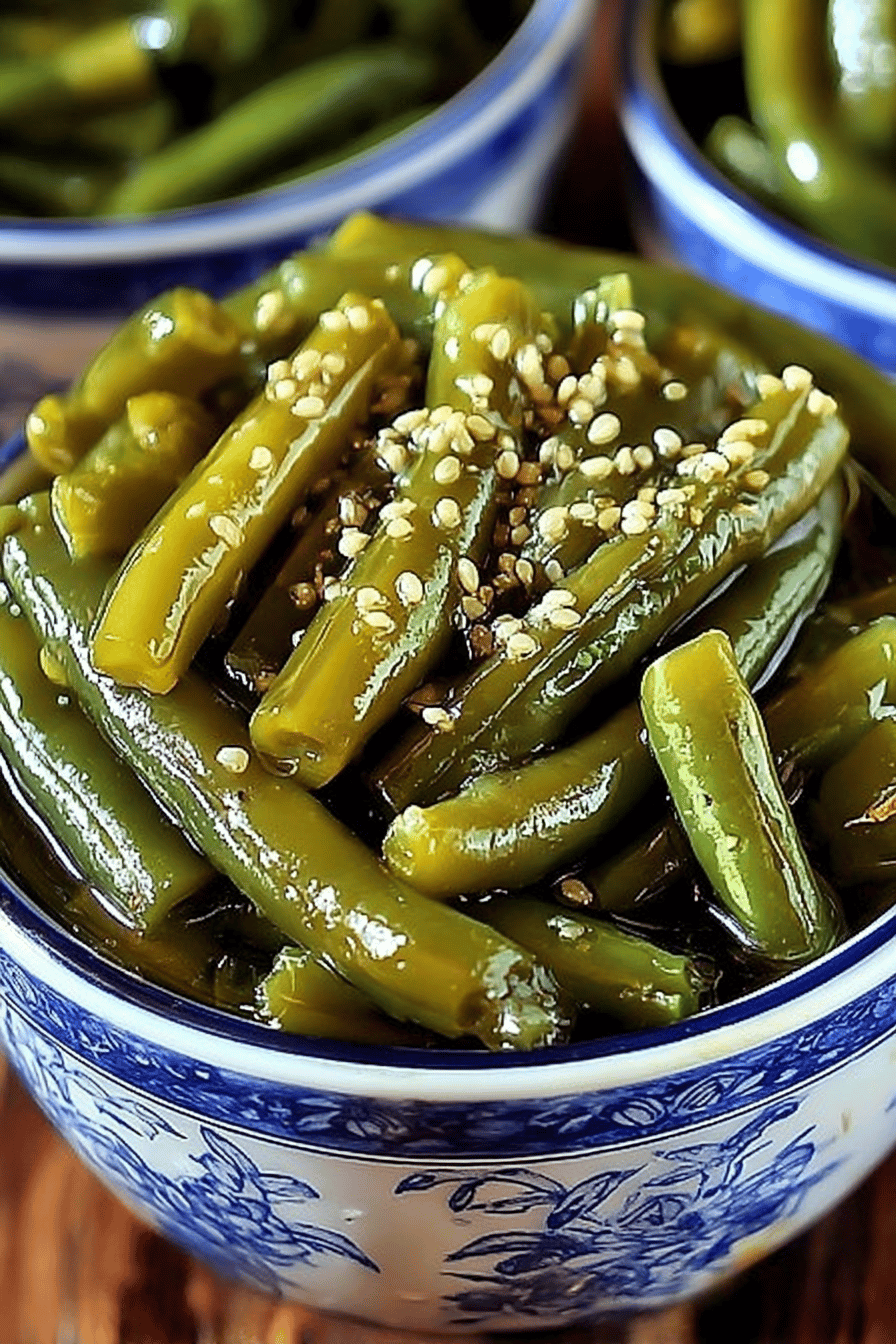 Green Bean Pickles Recipe: A Delightful Homemade Treat